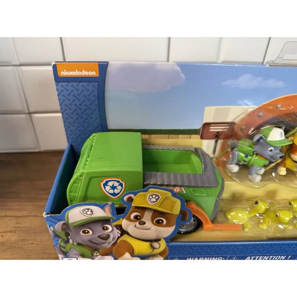 Paw Patrol Adventure Bay Animal Rescue Rubble Rocky Vehicle 2016 Kids Toy 3+